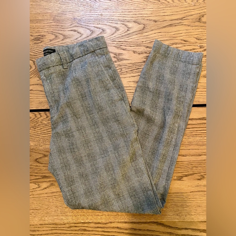 Mens Banana Republic Grayson Slim Tapered Pant 32x34